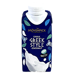 Йогурт питний зі смаком кокосу Мовенпік Movenpick greek style cосоnut 200ml 12шт/ящ (Код: 00-00018445)