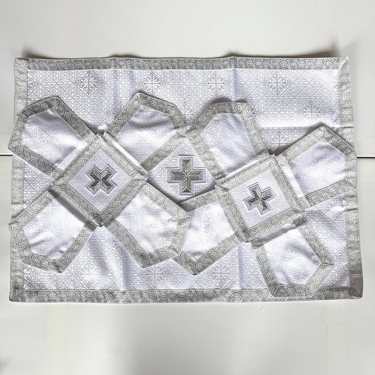 Покрівці з повітрям комплект (церковна парча), фото 1