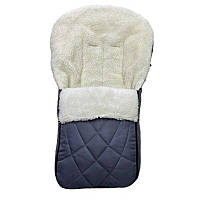 Гр Конверт на хутрі "Умка V" 200695 (1) колір темно-сірий