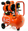 Безмасляний компресор BJC 24 л, 1500 Вт, 8 бар, 220 л/хв, 2-х поршневий, фото 5