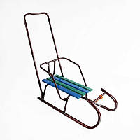 Гр Сани "Сніговий баранчик" 78062 колір - бордовий (1)