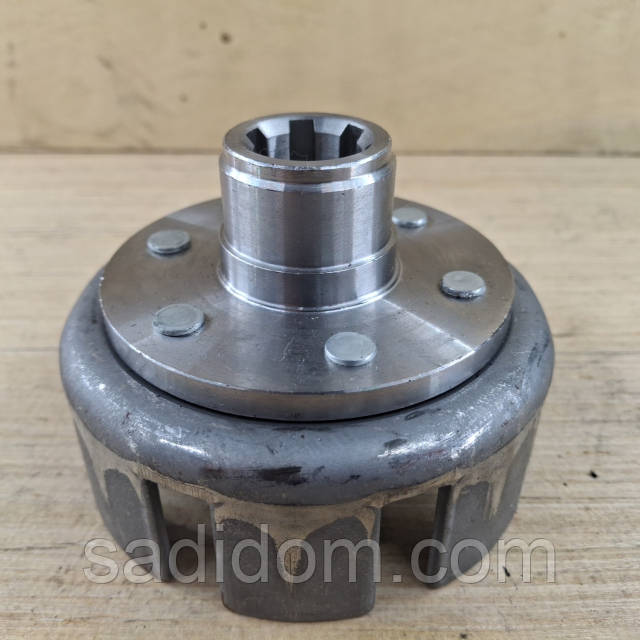 Корзина сцепления мотоблока 105 мини шлиц 25 мм Кентавр. Кентавр