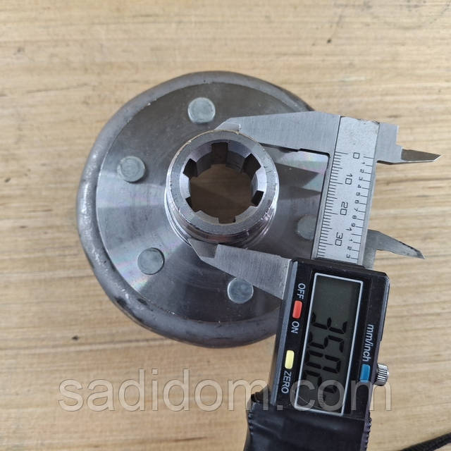 Корзина сцепления мотоблока 105 мини шлиц 25 мм Кентавр. Кентавр