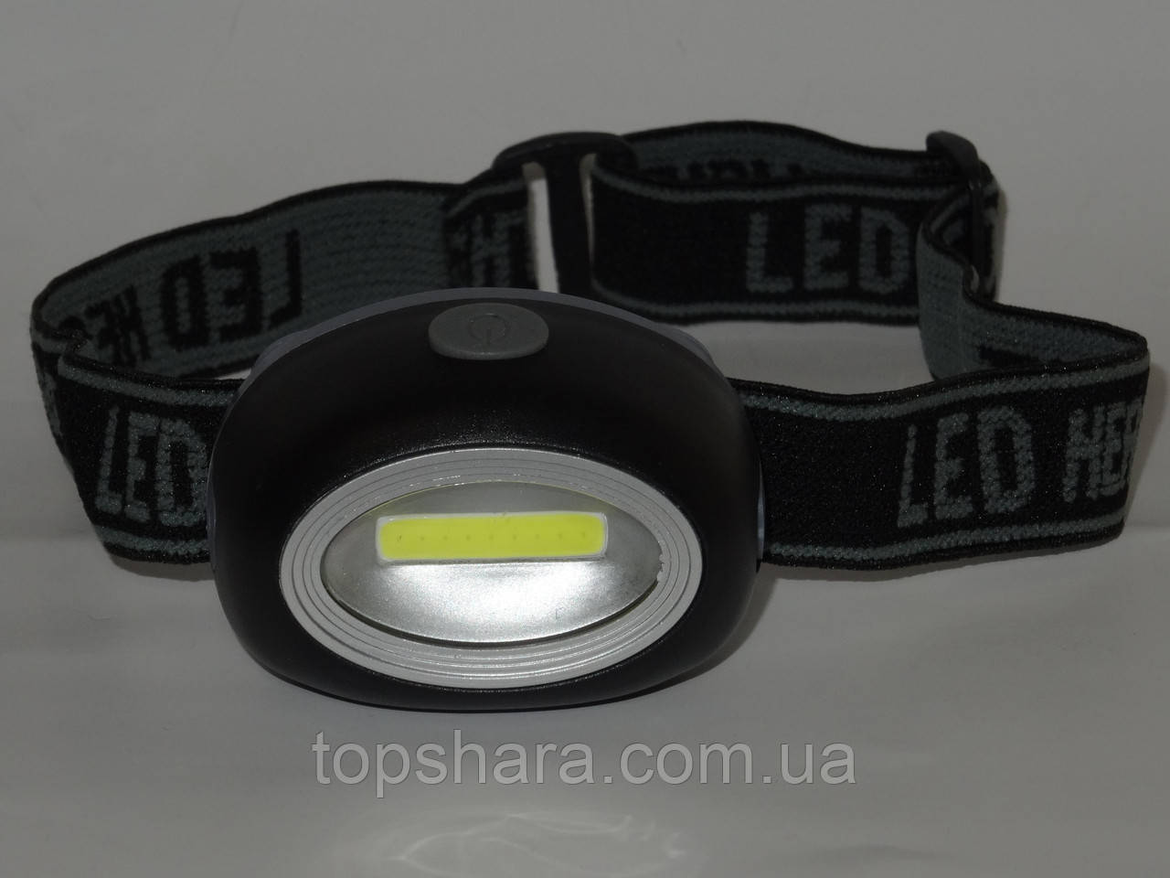 Ліхтарик налобний сетодіодний LED BL-2089 COB чорний