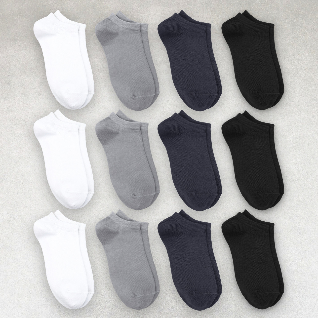 Шкарпетки чоловічі 12 пар «Basic Short 4» короткі бавовна преміум сегмент розмір 39-42, фото 1