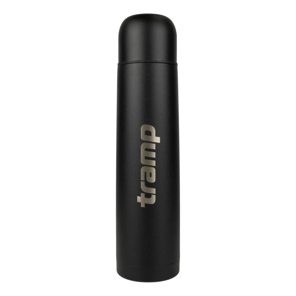 Термос Tramp Basic UTRC-105 (1л), чорний, нержавіюча сталь, 79°С через 6 годин, фото 1
