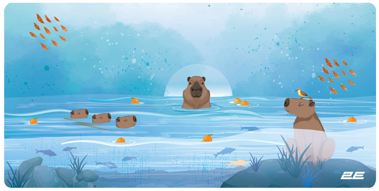 Килимок для мишки 2E Capybarra L 800*400 blue