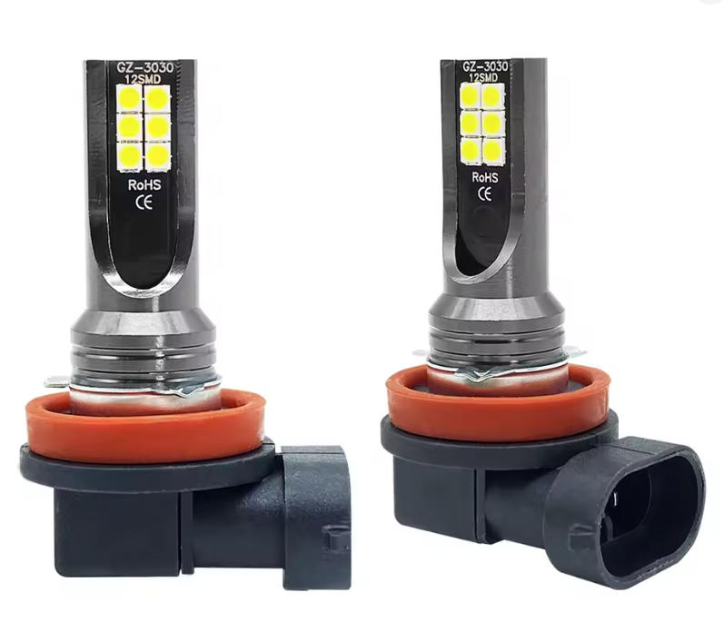 Н11 Н9 H8 LED комплект 2 штуки Лампа в протитуманні фари ДХО DRL, фото 1