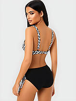 ОПТ Купальник з м'якою чашкою, з'ємний поролон Z.Five 55629 чорний 42-50 на 46 48 50 52 54 розмір, фото 2