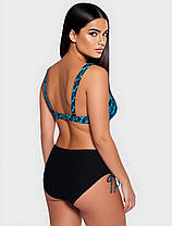 ОПТ Купальник з м'якою чашкою, з'ємний поролон Z.Five 55629 бірюзовий 42-50 на 46 48 50 52 54 розмір, фото 2