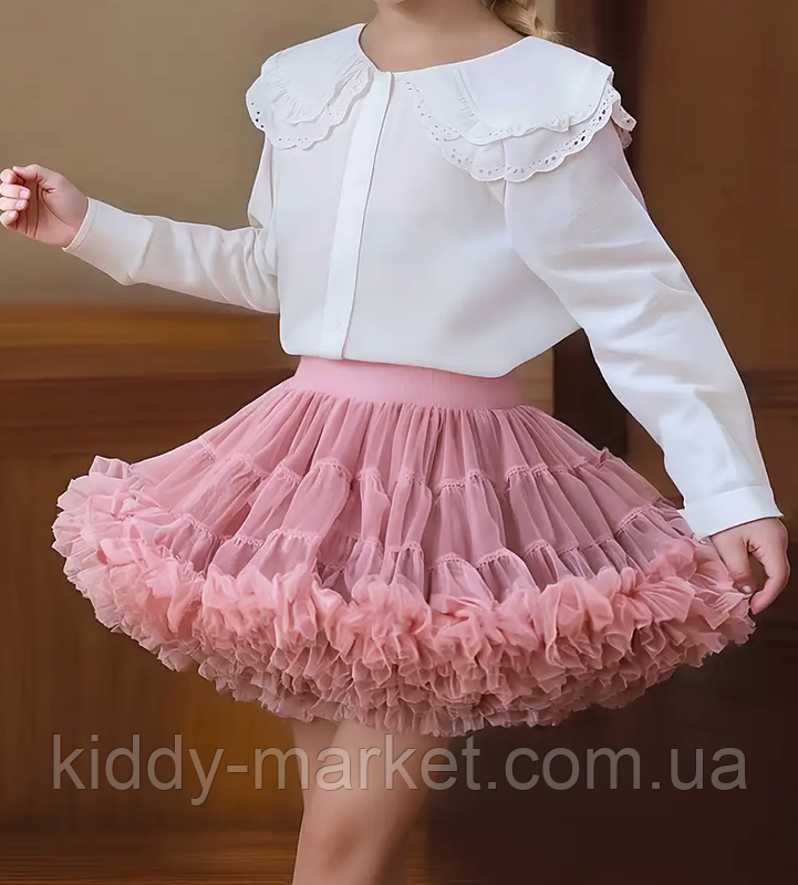 Спідниця фатинова для дівчинки 100-110,110-120, фото 1