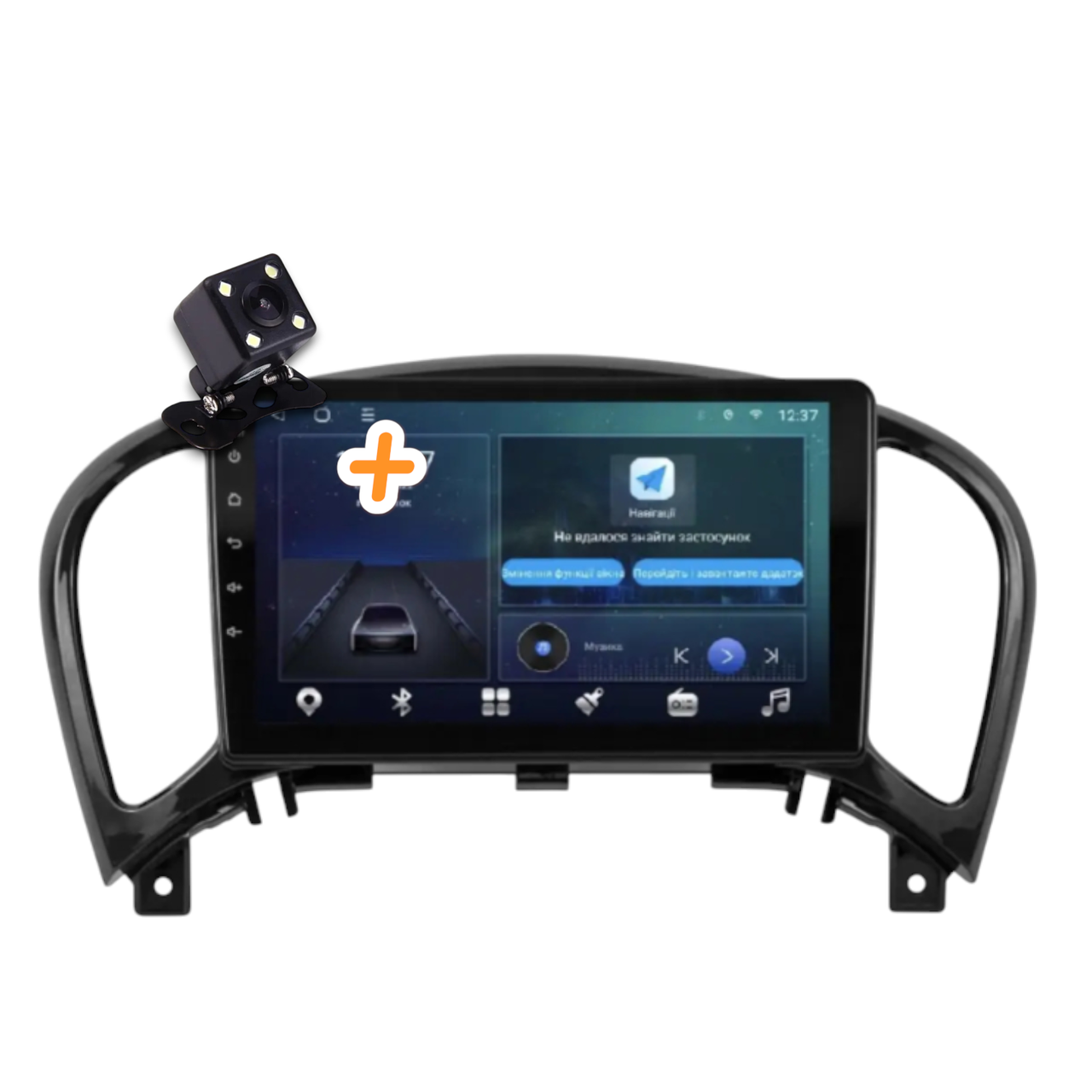 Магнітола для Nissan Juke 2011-2016 на Android | Сенсорний екран, GPS, Bluetooth, камера заднього виду, фото 1