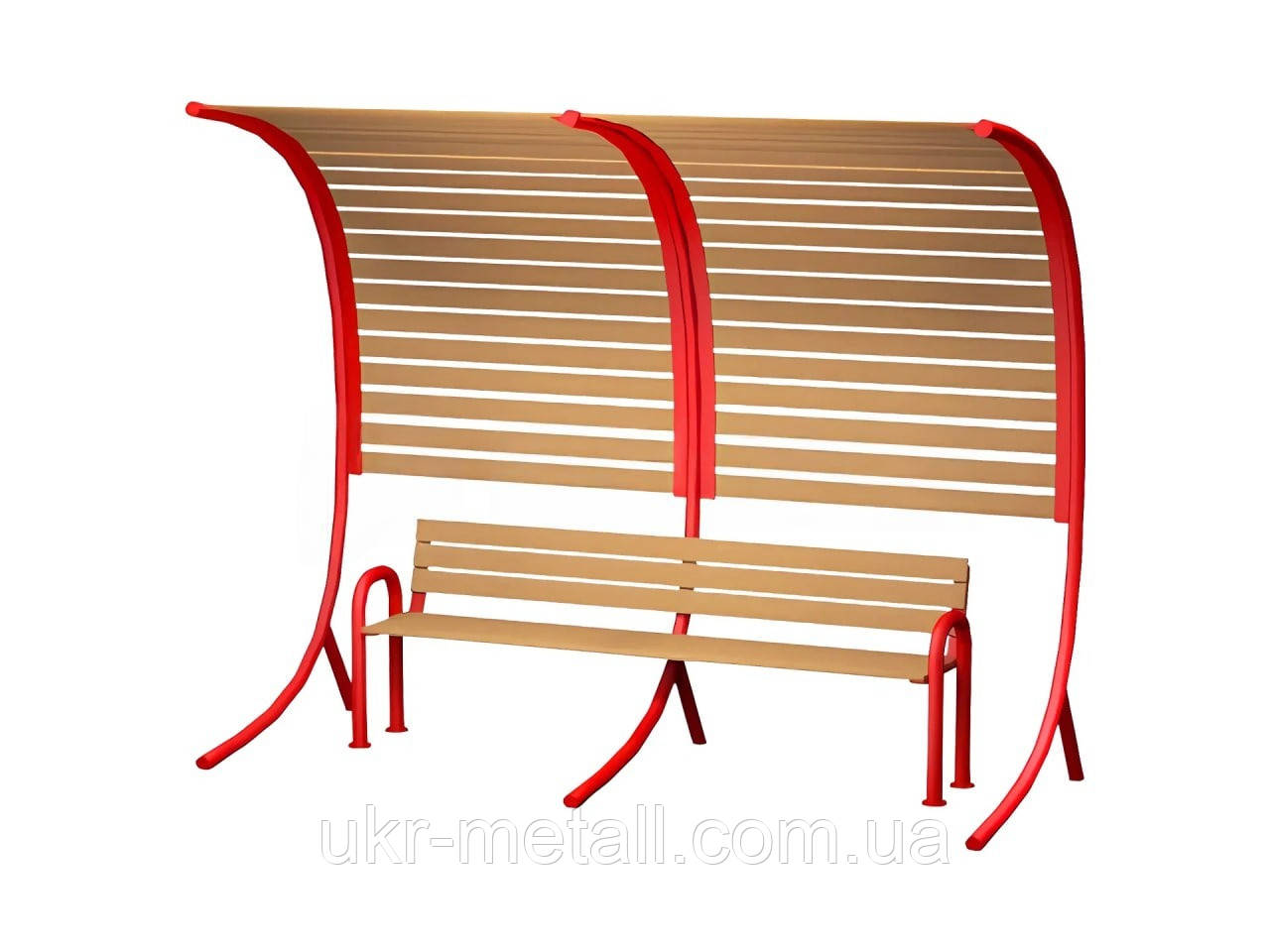 Вуличний павільйон для куріння, фото 1