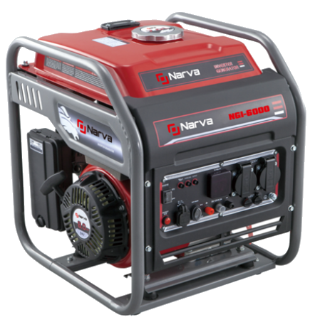 Генератор 6 кВт інверторний бензиновий однофазний Narva NGI-6000