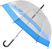 Парасолька Semi Line Transparent-Blue (2507-4)
