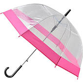 Парасолька Semi Line Transparent-Pink (2507-5)