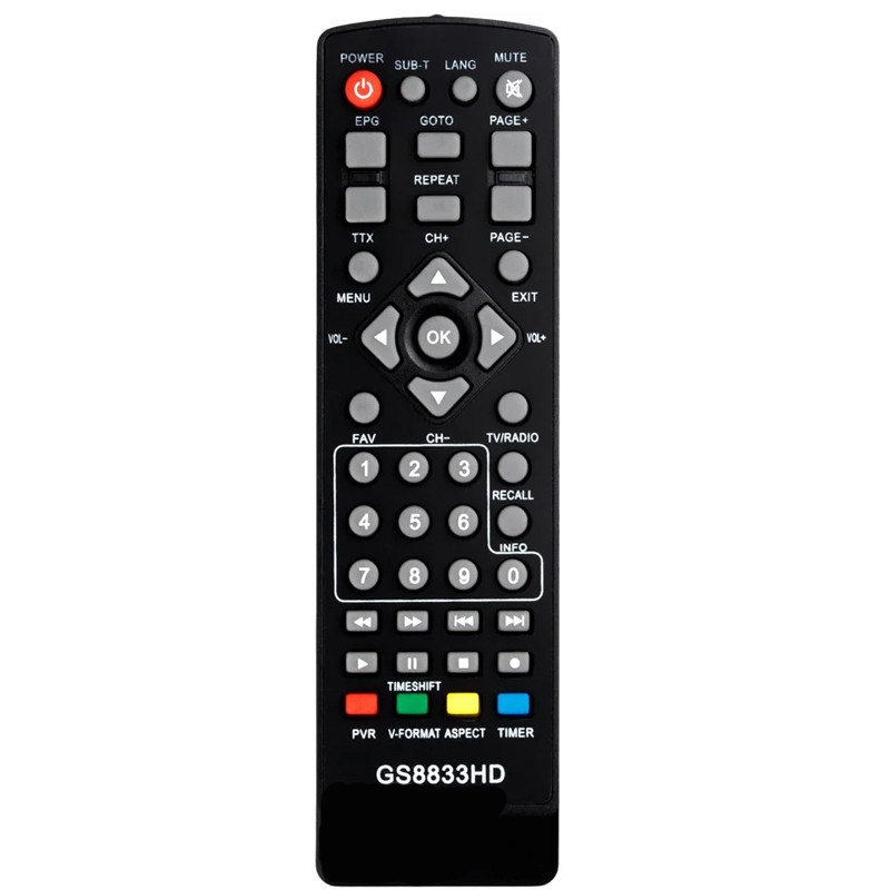Пульт для тюнера Goldstar GS8833HD, фото 1