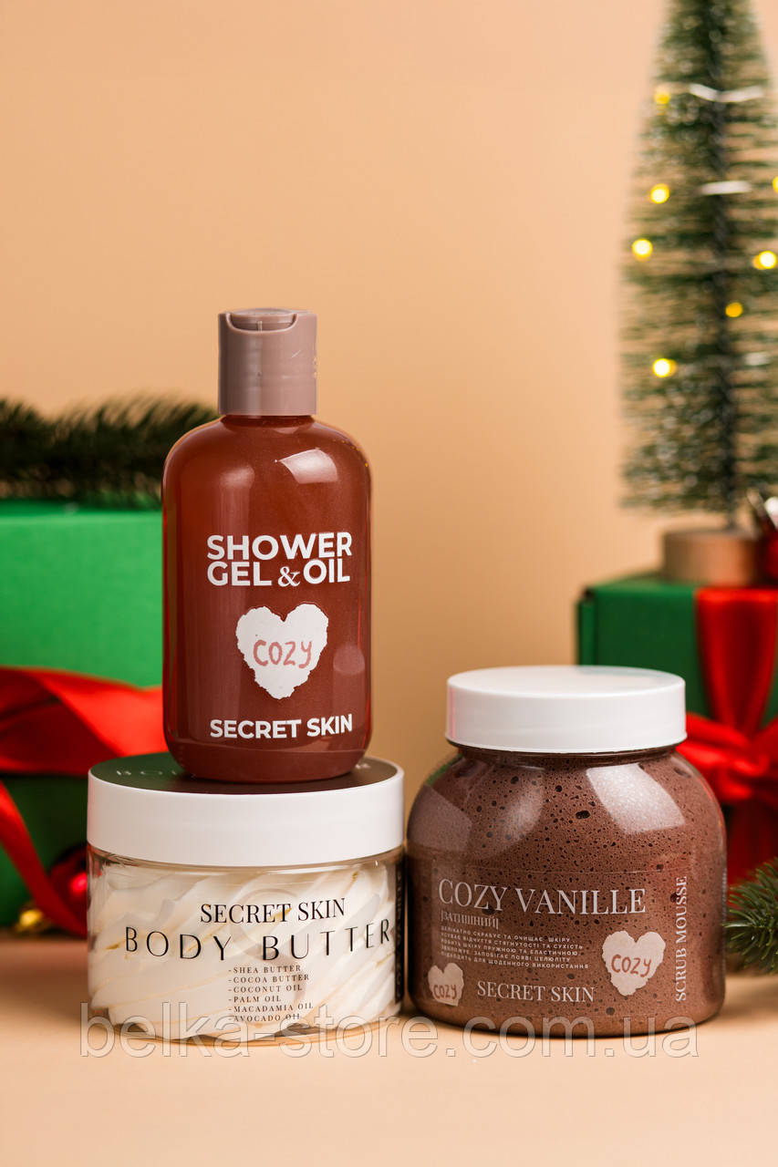 Подарунковий набір хатинка Secret Skin Cozy Vanille, фото 1
