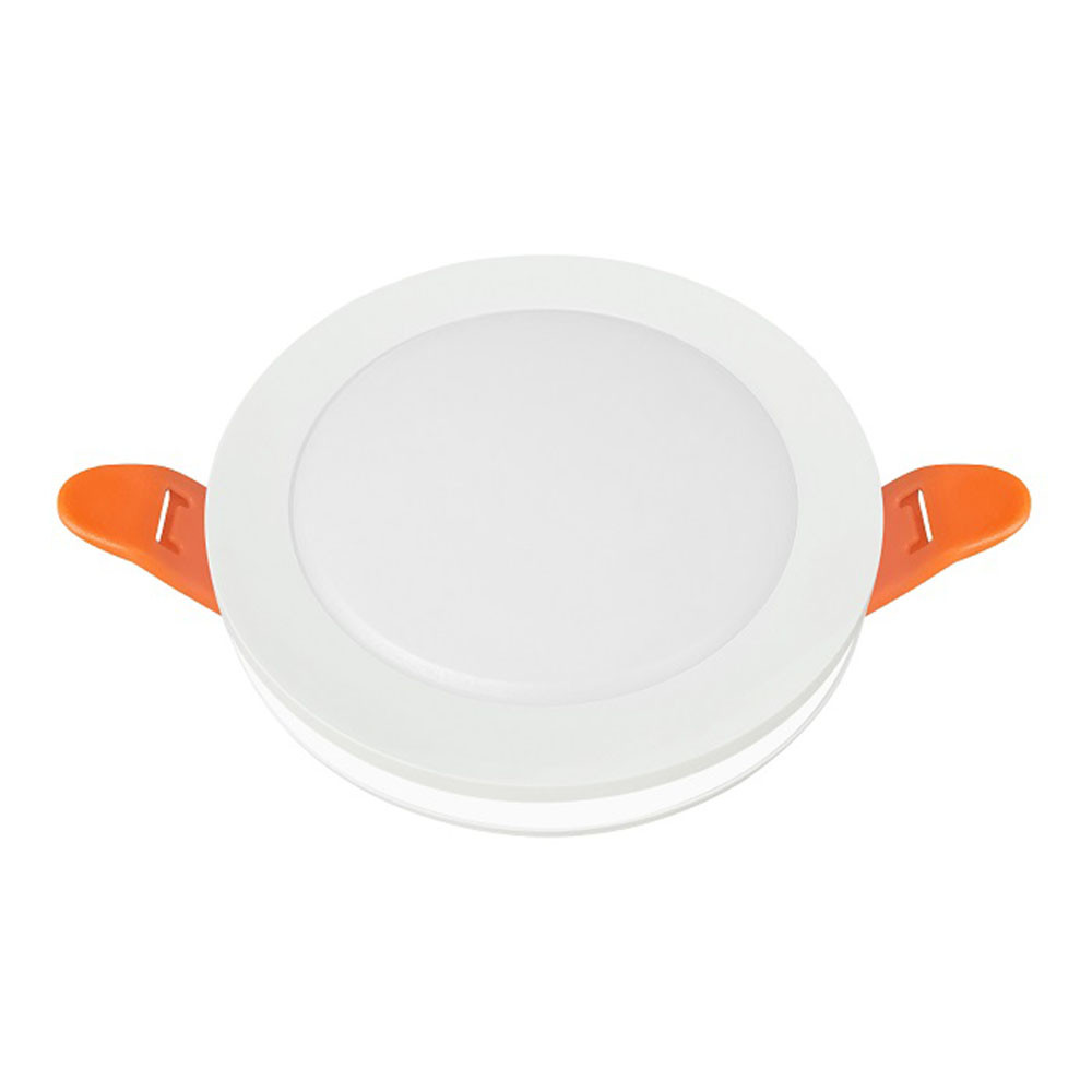 Світлодіодний світильник врізний PAULA-18 3CCT круглий. біл. Код.59654