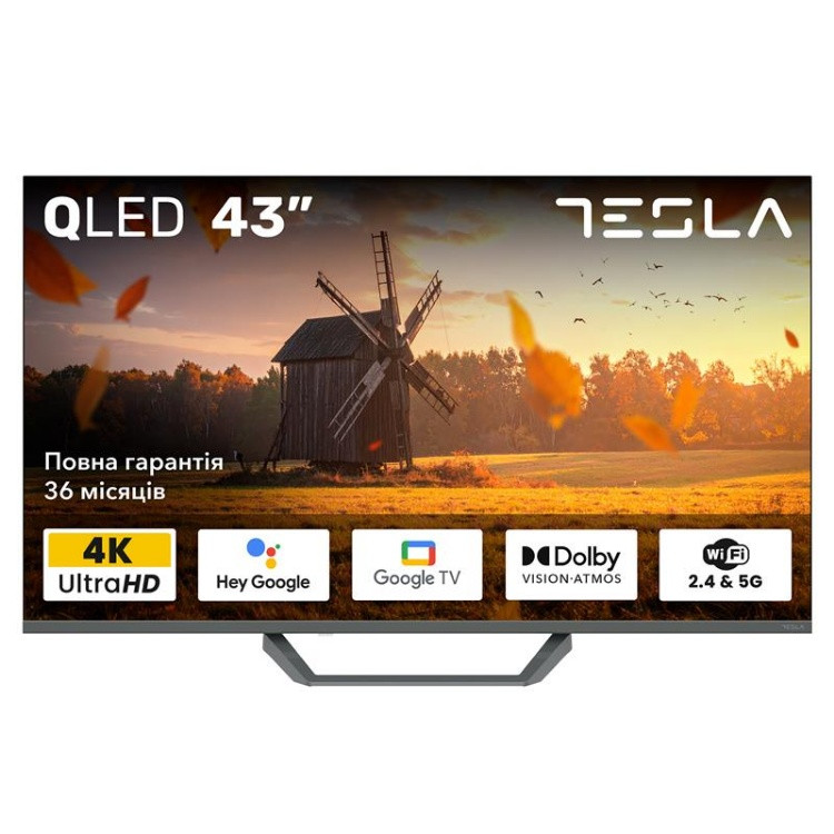 Телевізор Tesla Q43E655GUS, фото 1