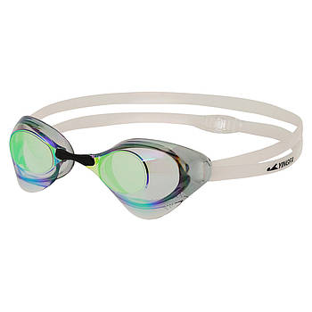 Окуляри для плавання стартові райдужні лінзи YINGFA Y-N1AF-V Чорний