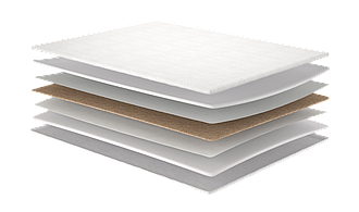 Матрац топпер Extra Kokos Matro-Roll-Topper/Екстра кокос, Розмір матрацу (ШхД) 80x190