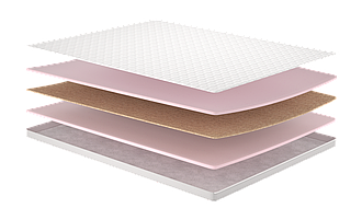 Матрац топпер Flip Granat cocos/Гранат кокос, Розмір матрацу (ШхД) 70x190