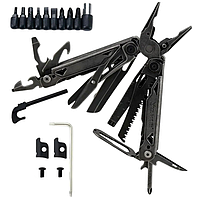Мультитул + біти Traveler MQ-084DG (36 в 1) + чохол,мультитул багатофункціональний