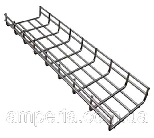 Дротяний (дротовий) лоток 600х75 мм, оцинкований