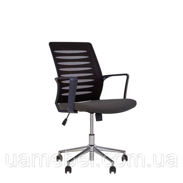 Крісло офісне Webstar (Вебстар) Chrome Black