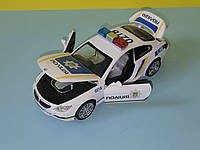 Машинка Поліція BMW, світло, звук; іграшка поліцейська машина