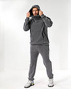 Теплий чоловічий костюм оверсайз кофта та штани