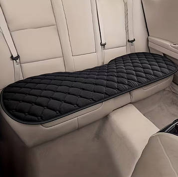 Накидка з підігрівом на заднє сидіння авто 12V / Зимовий підігрів сидіння від прикурювача / Електронакидка без спинки