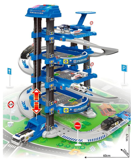 Гараж для машинок — для організації паркування та захоплюючих ігор з транспортом
