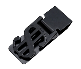 Притискач для грошей СК-0115 розмір 58мм нержавійка колір Чорний