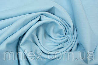 Сатин Гладкофарбований Блакитний, фото 3
