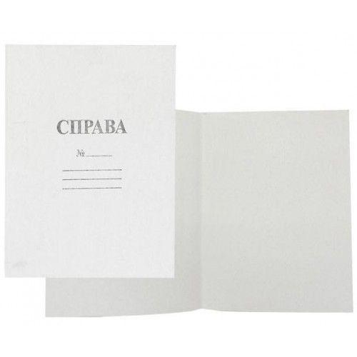 Папка картонна без механізму "Справа" А4 пуста, фото 1