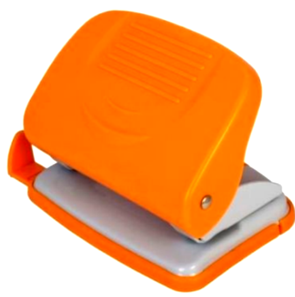 Дирокол на 20 аркушів Е40134-06 помаранчевий, фото 1