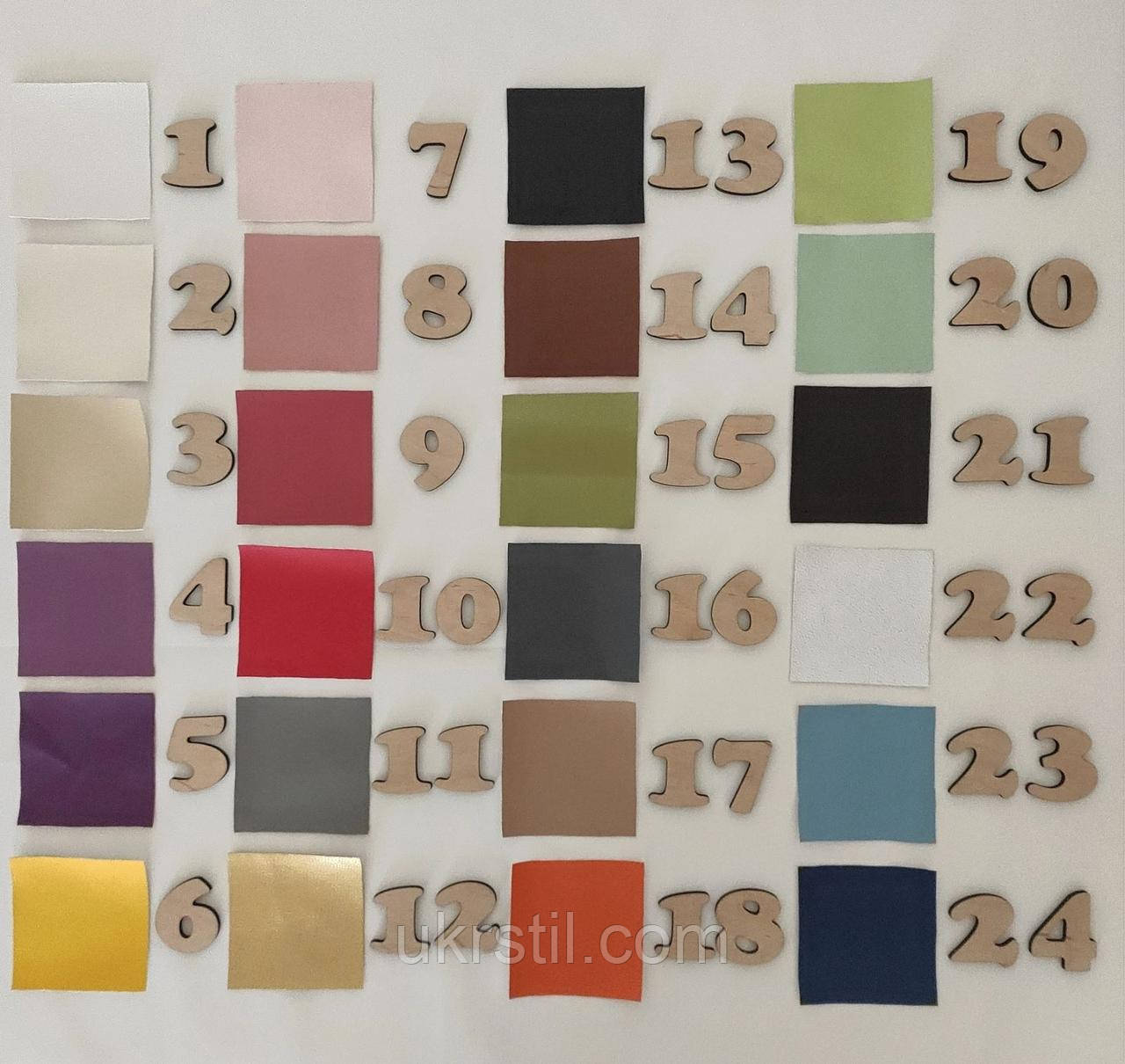 Палітра екошкіри SB, фото 1