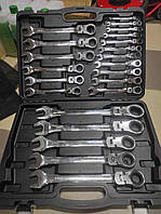 Набор высокого качества ключа с трищеткой и карданом 6-32мм набор ключей