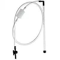 Сифон для переливання з трубкою, краном і помпою (Італія)