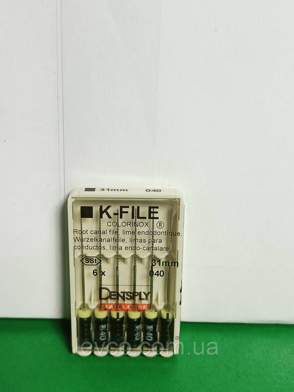 ЕНДОДОНТІЯ МАЙЛІФЕР СТАНДАРТНА ДОВЖИНА 31 ММ.К-ФАЙЛИ РОЗМІР 40, фото 1