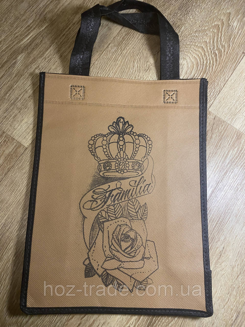 Сумка спанбонд без замка 29*23 см, фото 1