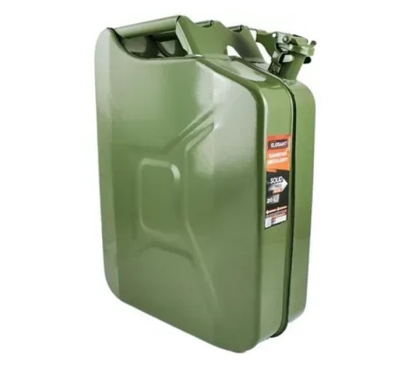 Каністра 20 л для бензину металева Elegant EL 100 592, фото 1