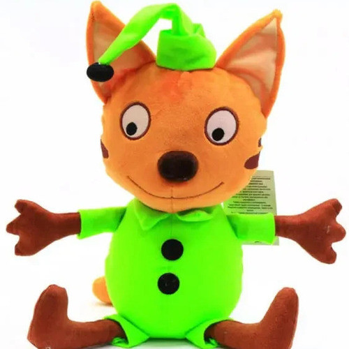 М'яка іграшка Кіт Пустунчик-3 KinderToys 40x16x15см. (00068-3), фото 1