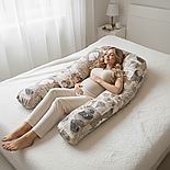 Подушка для вагітних Сердечка обнімашка, фото 3