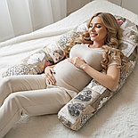 Подушка для вагітних Сердечка обнімашка, фото 4