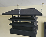 Вальмова накривка (дашок) із двома жалюзі на вентиляційні канали, фото 2