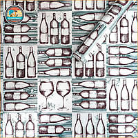 Самоклеюча плівка на паперовій основі 0,45х10м х 0,07мм Винна SW-00000798