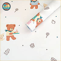 Самоклеюча плівка дитяча 0,45х10м х 0,07мм Ведмедик SW-00000818